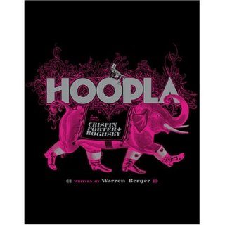 The cover of Hoopla- the Crispin Porter Bogusky Monograph